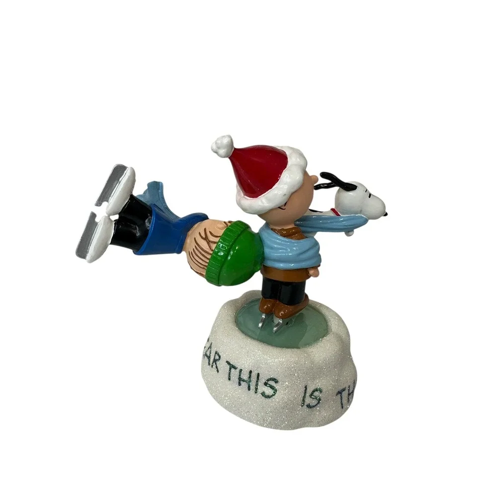 Department 56 Peanuts Snoopy Charlie Brown Best Time of Year‎ Figurine 2013